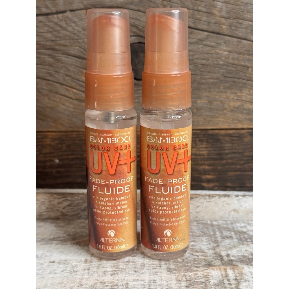 Alterna Bamboo Color Care UV+ Fade-Proof Fluid 2x 1 oz Bottles · MSRP $46‎